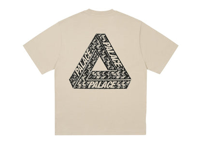 Palace Tri Slip T-Shirt Stoney Grey