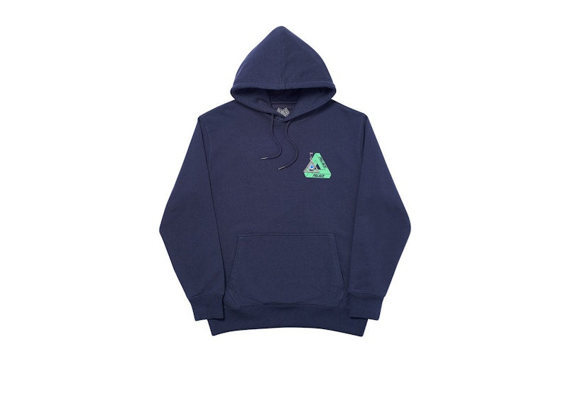 Palace Tri-Smiler Hood Navy