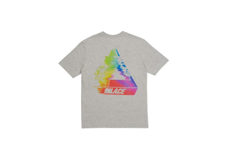 Palace Tri-Smudge T-shirt Grey