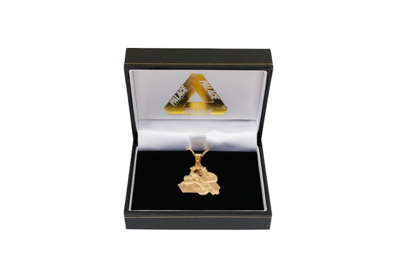 Palace Tri-Snake Pendant Gold