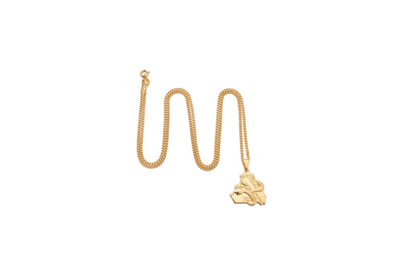 Palace Tri-Snake Pendant Gold