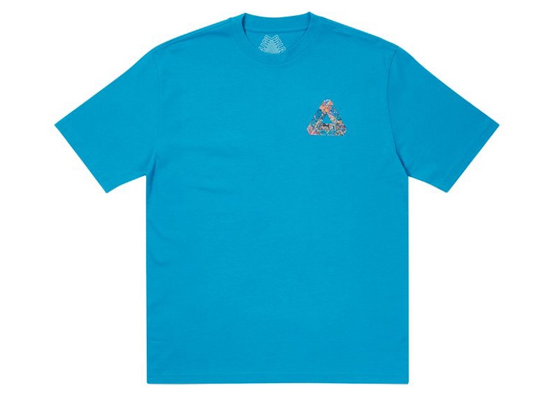 Palace Tri-Sticker Pack T-shirt Petrol Blue