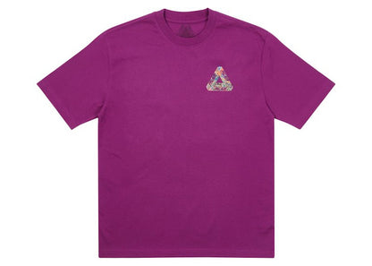 Palace Tri-Sticker Pack T-shirt Plum