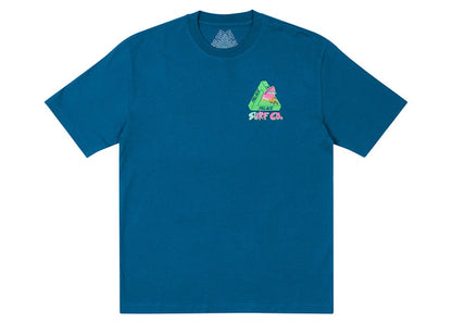 Palace Tri-Surf Co T-shirt Blue