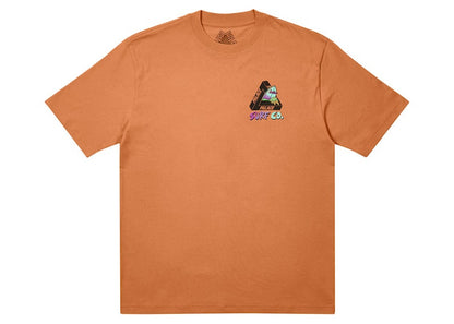 Palace Tri-Surf Co T-shirt Caramel