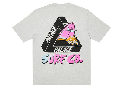 Palace Tri-Surf Co T-shirt Grey Marl
