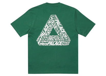 Palace Tri-Text T-Shirt Green