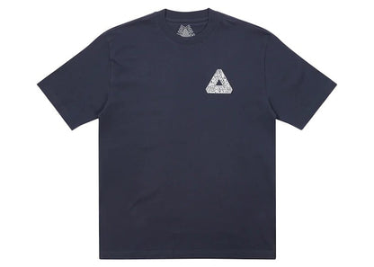 Palace Tri-Text T-Shirt Navy