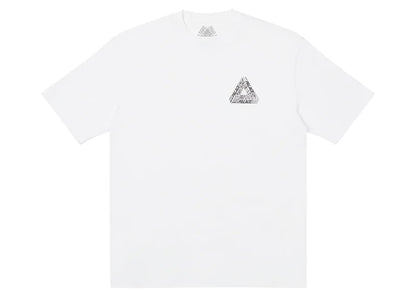 Palace Tri-Text T-Shirt White