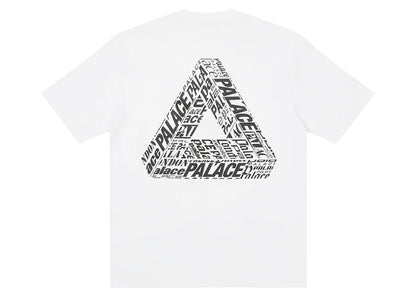 Palace Tri-Text T-Shirt White