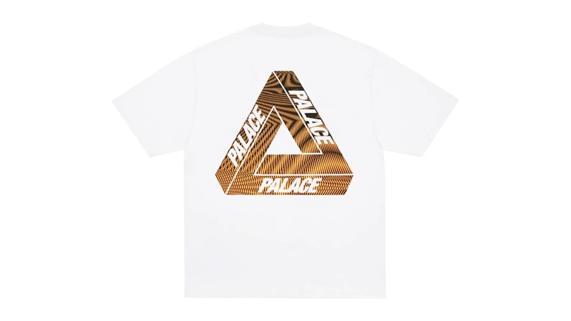 Palace Tri-Vex T-Shirt White/Orange