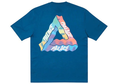 Palace Tri-Visions T-shirt Blue
