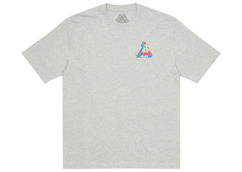 Palace Tri-Visions T-shirt Grey Marl