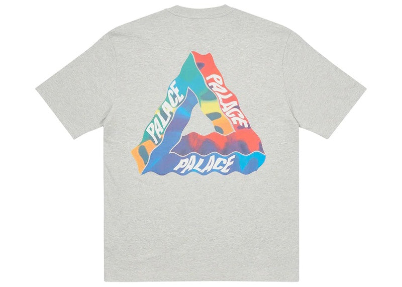 Palace Tri-Visions T-shirt Grey Marl