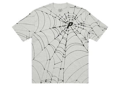 Palace Tri-Web T-Shirt Grey Marl