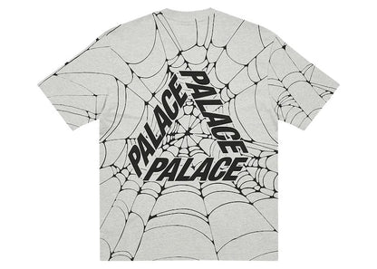 Palace Tri-Web T-Shirt Grey Marl