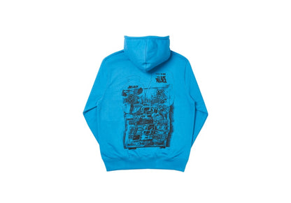 Palace Tri-Wobble Hood Blue