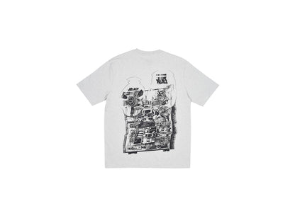 Palace Tri-Wobble T-shirt Grey Marl