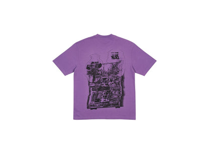 Palace Tri-Wobble T-shirt Purple