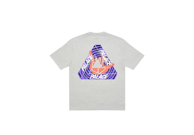 Palace Tri-Zooted Shakka T-shirt Grey Marl