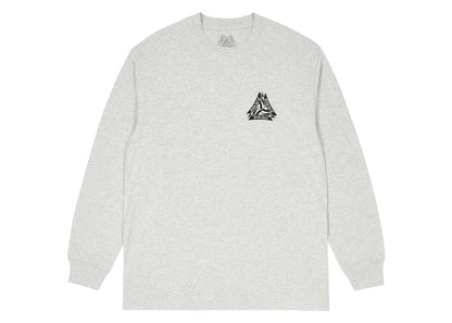 Palace Tribal Tri Longsleeve Grey Marl