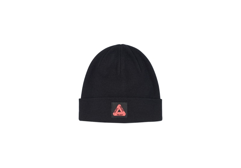 Palace Triferg Patch Beanie Black