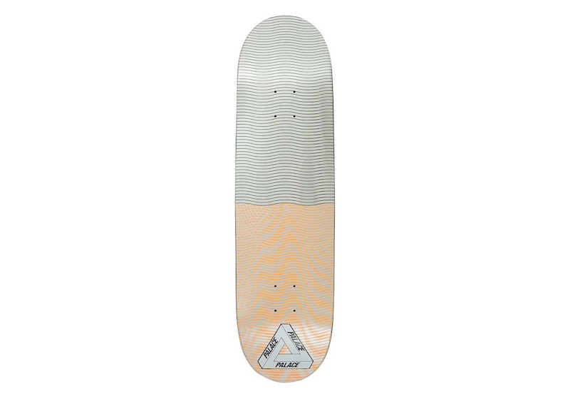 Palace Trippy Silver 8.6 Skateboard Deck