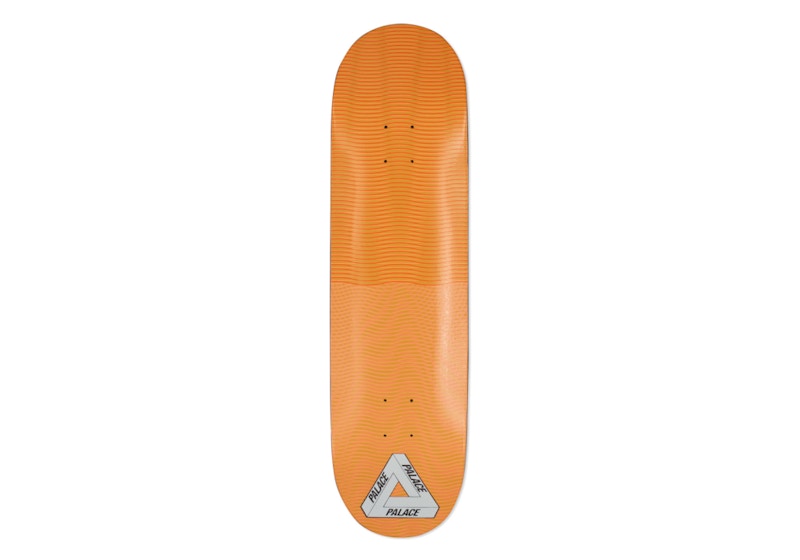 Palace Trippy Stick Three 8.5 Skateboard Deck Orange