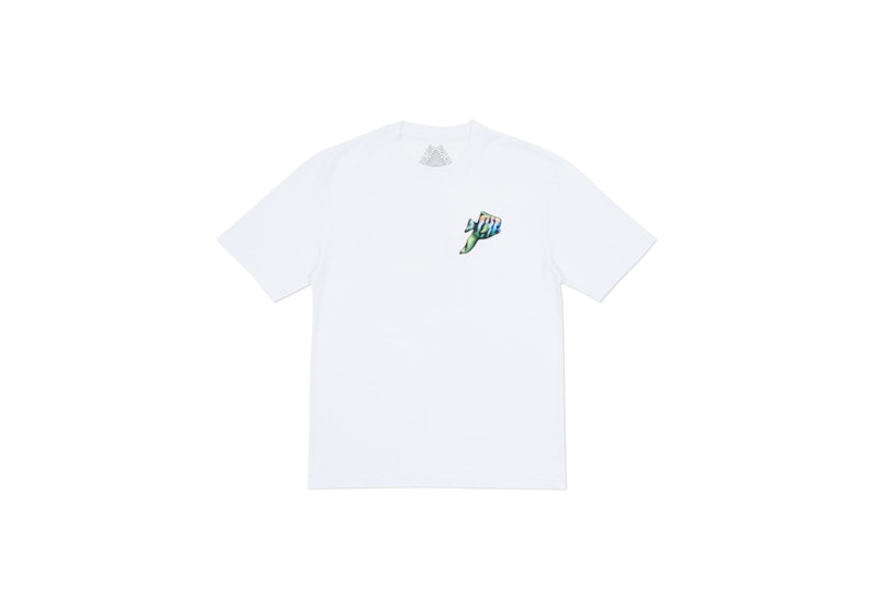 Palace Tropical Pish T-shirt White/Green/Blue