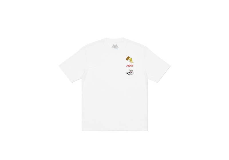 Palace Tweety-P Pocket T-shirt White