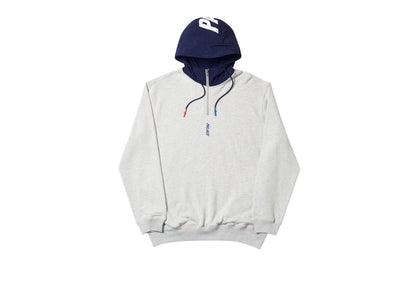 Palace Twill 1/4 Hood Grey Marl