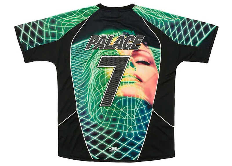 Palace x Umbro 3rd Goalie Shirt Black Neon