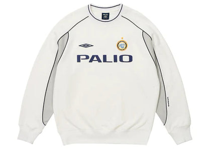 Palace x Umbro Warm Up Crew White
