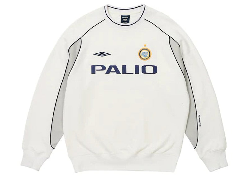 Palace x Umbro Warm Up Crew White