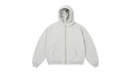 Palace Unisex Zip Hood Grey Marl