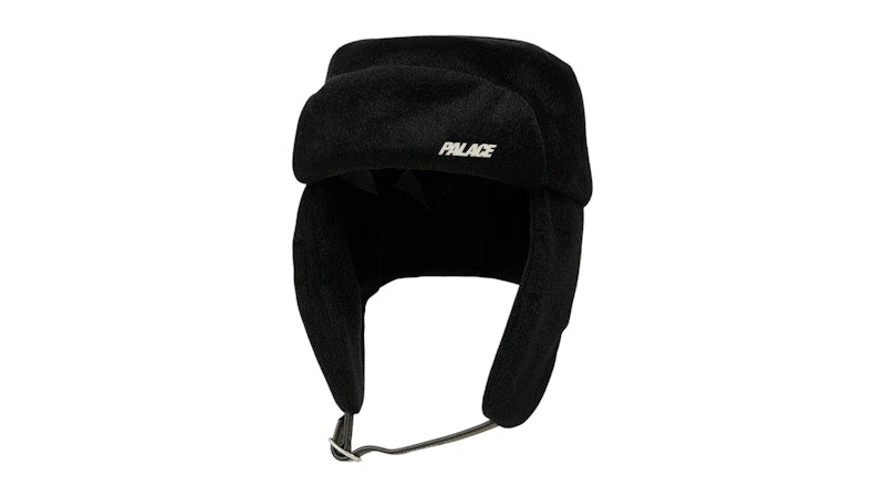 Palace Ushanka Hat Black