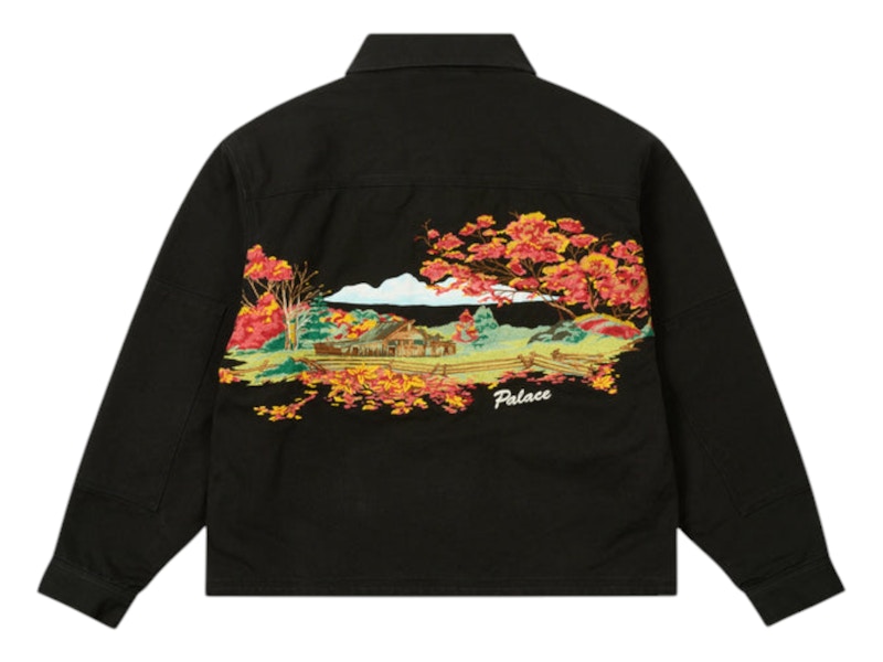 Palace Utility Fleece Jacket Black