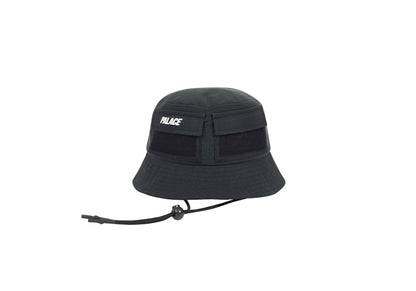 Palace Utility Shell Bucket Hat Black