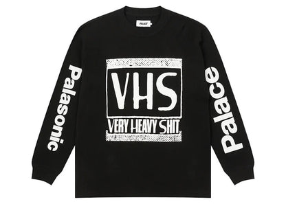 Palace VHS Thermal Longlseeve Top Black