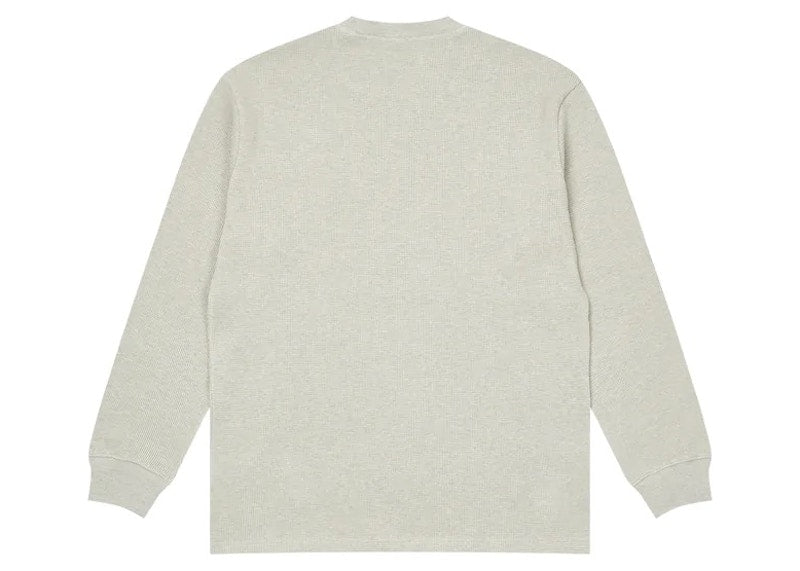 Palace VHS Thermal Longlseeve Top Grey Marl