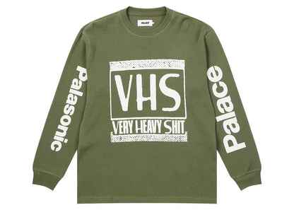 Palace VHS Thermal Longlseeve Top Olive