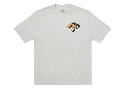 Palace Valley of the Shadows T-shirt Grey Marl
