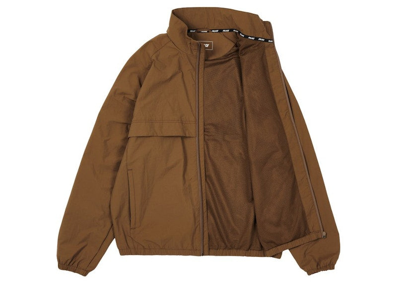 Palace Vented Shell Jacket Brown