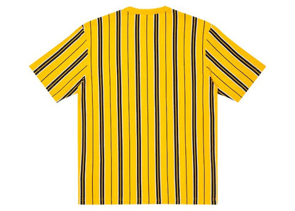 Palace Vertical Stripe T-shirt Yellow