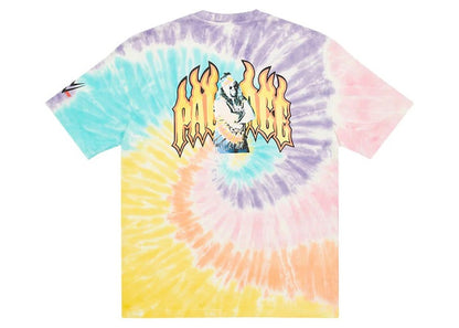 Palace x WWE Dude T-Shirt Tie-Dye