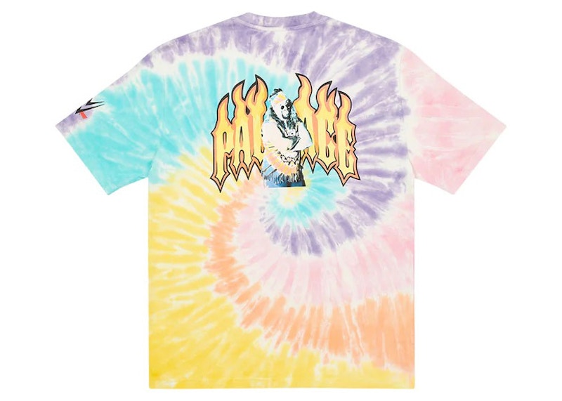 Palace x WWE Dude T-Shirt Tie-Dye