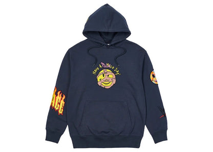 Palace x WWE Love Hood Navy