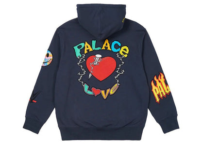 Palace x WWE Love Hood Navy