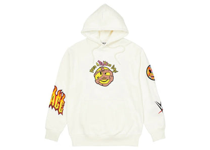 Palace x WWE Love Hood White