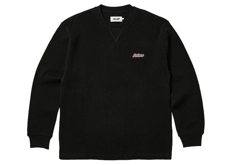 Palace Waffle Longsleeve Black